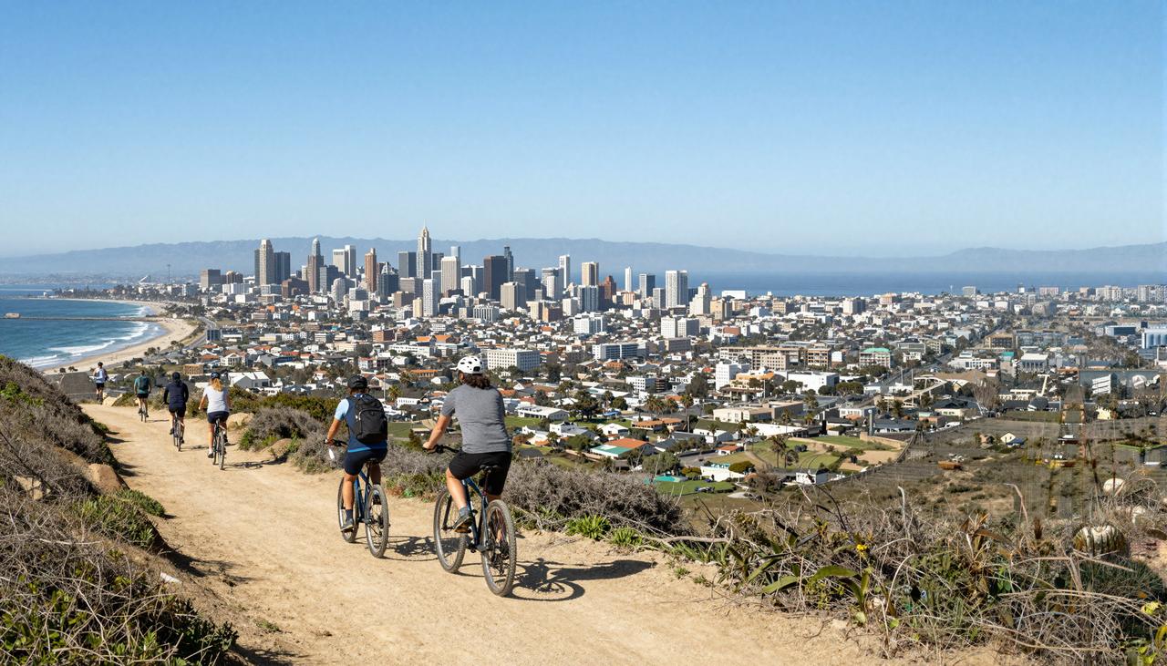 4-Day Outdoor Adventure in Los Angeles: Hiking, Cycling, and Coastal Explorations