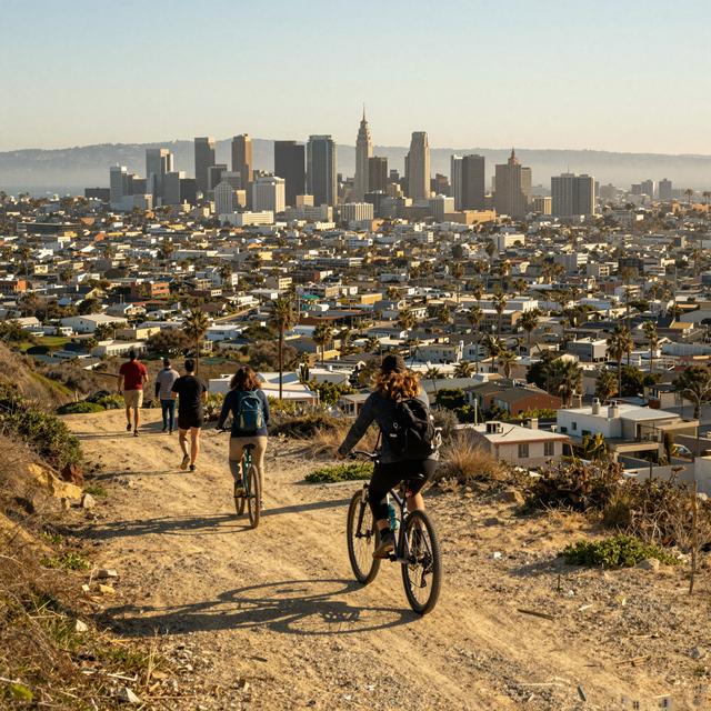 4-tägiges Outdoor-Abenteuer in Los Angeles: Wandern, Radfahren und ein Streifzug entlang der Küste