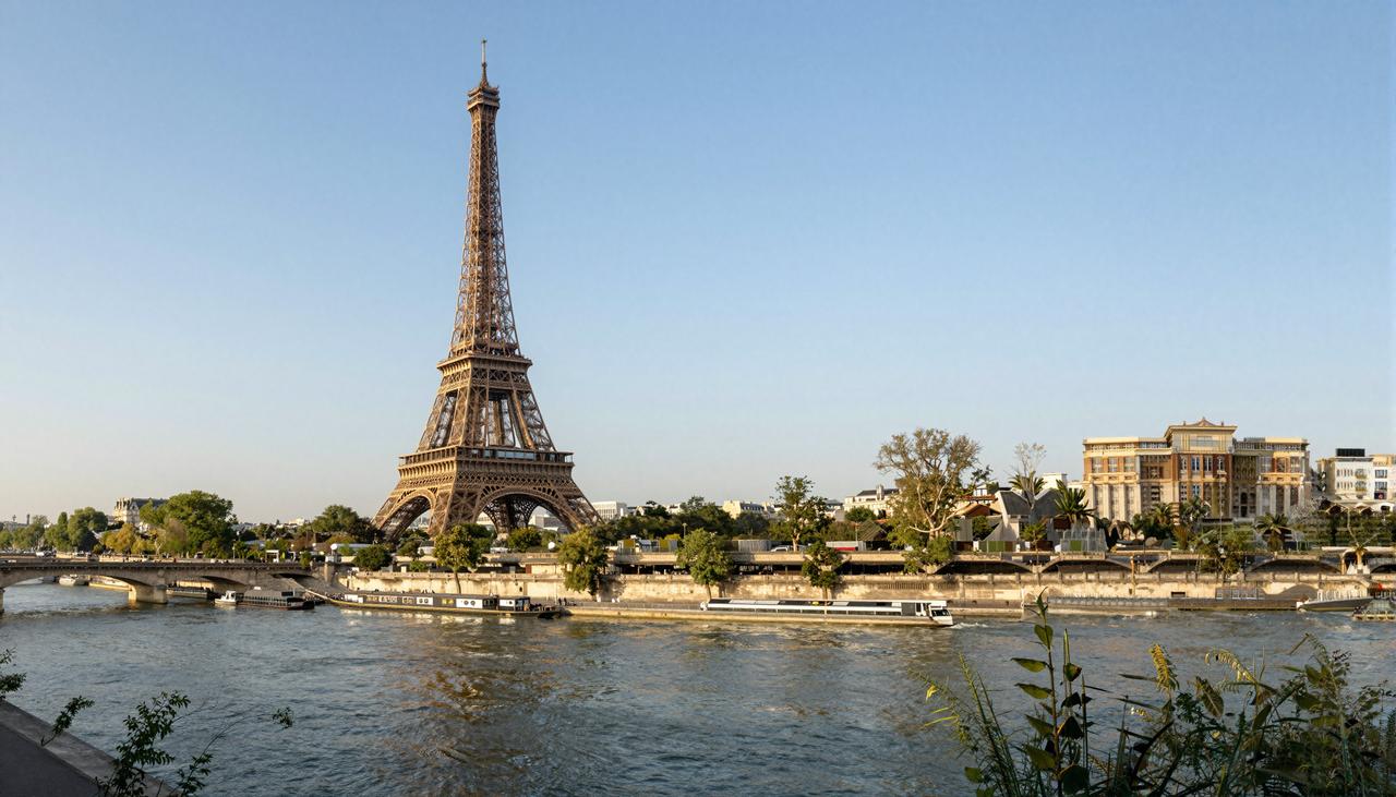 7-Day Outdoor Adventure in Paris: Exploring Nature and Urban Scenery Along the Seine River