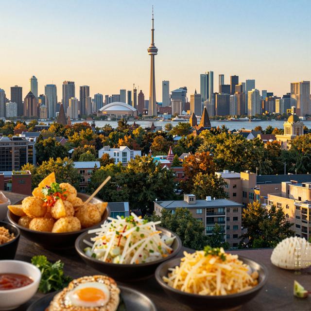 Terjemahkan deskripsi wisata berikut ke dalam Bahasa Indonesia, dengan tetap mempertahankan gaya penulisan pariwisata:

Perjalanan Kuliner 5 Hari di Toronto: Dari Jajanan Jalanan hingga Restoran Michelin