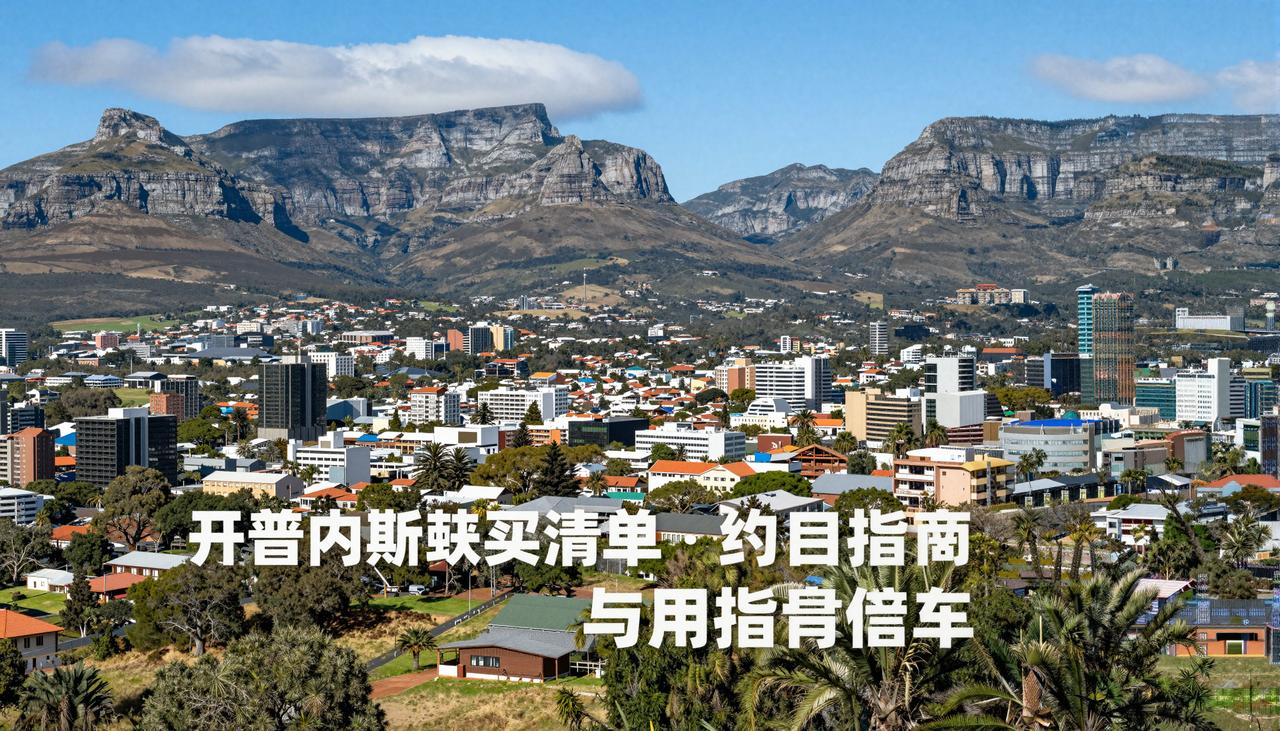 南非7天购物攻略：从开普敦到约翰内斯堡的必买清单与实用指南
