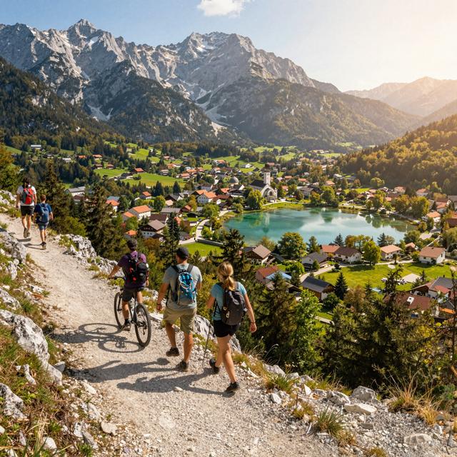 Traducción al español del siguiente texto turístico, manteniendo el estilo de una guía de viajes:

Guía de aventura al aire libre de 7 días en Eslovenia